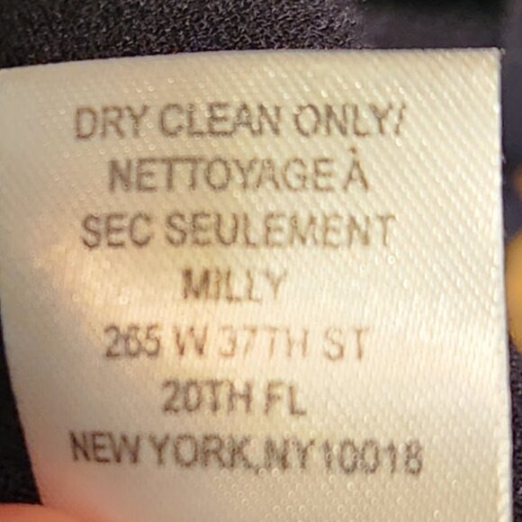 Cold Shoulder Black Milly Sweater Viscose Blend Size Petite Color Black - Picture 5 of 5